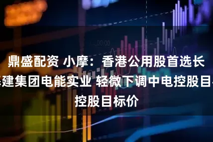 鼎盛配资 小摩：香港公用股首选长江基建集团电能实业 轻微下调中电控股目标价